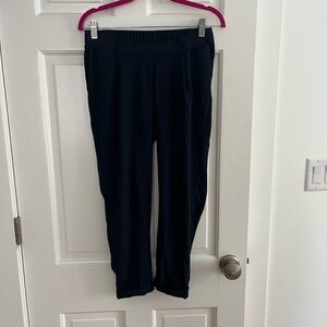 adidas cigarette trousers adidas Originals Three Stripe Cigarette Pants In Orange